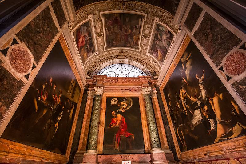 caravaggio masterpieces in rome