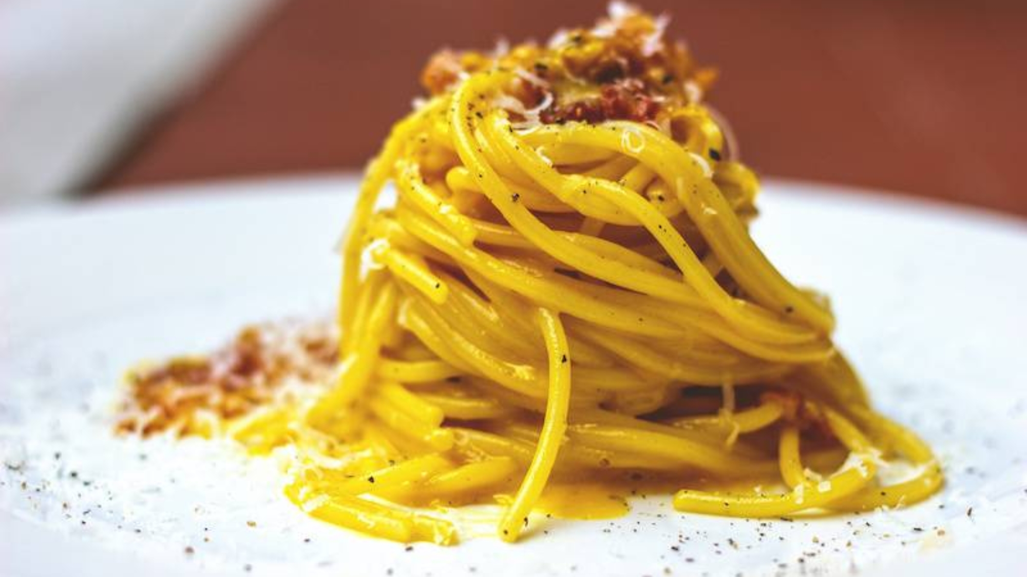 carbonara pasta roma
