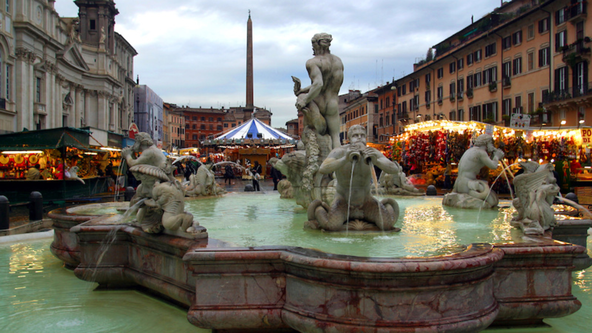 Piazza Navona Epiphany feast