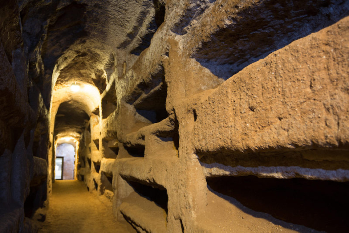 St. Callixtus catacombs in Rome