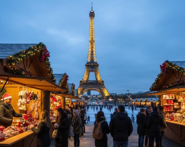 christmas in paris